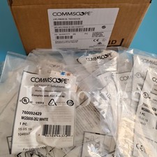 Box of 25PCS Commscope GigaSPEED X10D MGS600 Series 760092429 White Cat6A Jacks picture