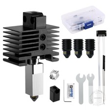 P1 Hardened Steel Hotend Kit for Bamboo Lab P1P,P1S 3D Printer, Heating Block picture
