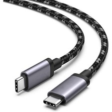 4XEM Nylon Braided USB-C to C 40 Gigabit 120CM/1.2M Cable (4xusb40gbrd120cm) picture