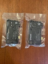 2x Sealed Genuine Epson 802 Cyan DURABrite Ink Cartridges (NOT Initial) picture