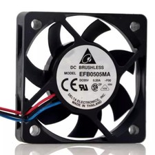 Delta EFB0505MA 5010 DC5V 0.20A 5CM 3-Wire Silent Cooling Fan picture