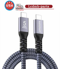 New woven Thunderbolt 5 cable 3.3 feet, 80Gbps and 240W fast charging USK picture