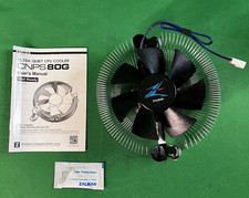Zalman CNPS-80G Ultra Quiet CPU Air Cooler 4-Pin 12V DC 85mm Open Box picture