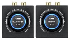 1Mii B07Set Wireless Audio Transmitter Receiver 2.4GHz RCA AUX 25ms 262ft (120) picture