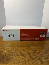 Genuine Canon 131 Black Toner Cartridge CRG-131 BK 6272B001 OEM New Sealed 2017 picture