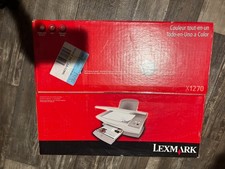Lexmark x1270 Inkjet Color Printer New Old Stock picture