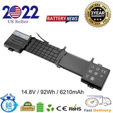 6JHDV Laptop Battery for Dell ALW17ER-4738 4838 3728 1828T Alienware 17 R2 6JHDV picture