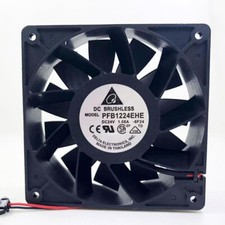 1PC Delta PFB1224EHE Cooling Fan 12CM 12038 24V 1.08A 2-pin abb Inverter 30k New picture