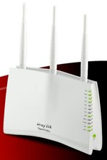 DrayTek Vigor 2710Vn - ADSL2/2+ router - VoIP - Wi-Fi - Annex A - EU plug picture