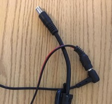 2 Pcs DC7909 Power Pigtails Cable, 12V DC 8mm Male Plug to Bare Wire Open End picture