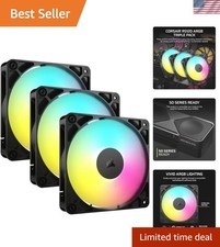High-Performance ARGB 120mm Fans - RS120 PWM Triple Pack for Radiator Cooling picture