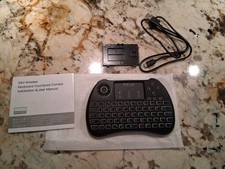 REIIE H9+ Wireless Mini Handheld Remote Keyboard & Touchpad Combo for Windows NE picture