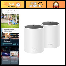 Dual-Band AX1500 WiFi 6 Mesh System - Covers 3,900 sq.ft, 2-Pack, Gigabit Ports picture