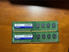 Lot of  2 ADATA 8GB DDR3 Ram AD3U1600W8G11-B picture