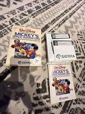 Tandy Color Computer 64k Game Mickey's Space Adventure Complete Sierra 1986 picture