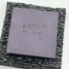 Early Intel 386DX-20Mhz Double Sigma Processor Chip i386 A80386 386 CPU No Logo picture