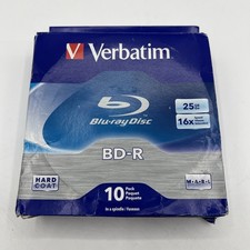 VERBATIM 10X Blu-Ray BD-R DL Dual Layer 25GB 16X Speed Spindle Box picture