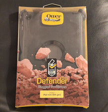 OtterBox Defender Series Black Case iPad mini 5 7.9 Drop/Dust Stand+Screen picture