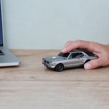 Wireless Mouse silver HAKOSUKA NISSAN SKYLINE 2000GT-R Car Bluetooth picture