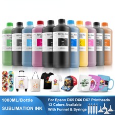 1000ML Sublimation Ink For Epson 3800  4880 9880 P800 T3270 T5270 Heat Transfer picture