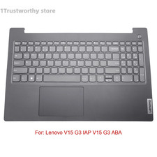 New For Lenovo V15 G3 IAP V15 G3 ABA Palmrest with US Keyboard TEX 5CB1H80220 picture