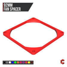 92mm PC Fan Spacer 5mm to 50mm SFF Case Radiator Shroud Airflow PC Modding picture