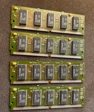 Lot of 4 Aspen Systems 512KB SRAM 72-Pin Cache SIMM Modules KM6810023-15 15ns picture