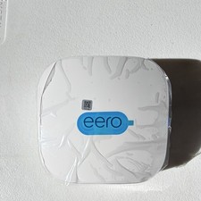 EERO Pro 6E Wi‑Fi 6E Tri‑Band  WIFI MESH Router White / Power Cord Included picture