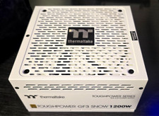 Thermaltake GF3 Snow 1200 ATX Watt Power Supply - All Original Cables Included picture