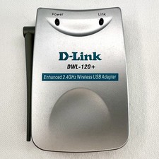 D-Link DWL-120+ 2.4GHz 802.11b Wireless USB Adapter Prism 2.5 Tested Vintage picture