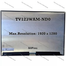 TV123WAM-ND0 12.3 Inch Laptop LCD Screen 40Pins IPS LCD 1920X1280 WLED eDP picture