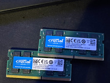 Crucial 64GB (2x32GB) DDR4-3200 PC4-25600 SO-DIMM 260-Pin Unbuffered picture