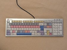 Grass Valley LogicKeyboard LXH-JME7596H Editing Keyboard picture