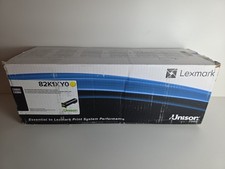 NEW GENUINE - LEXMARK 82K1XY0 Extra High Yield YELLOW TONER - *UGLY BOX* picture