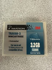 NOS Factory Sealed Imation Travan-3 Cartridge TR-3 Drives 3.2GB picture
