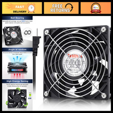 High-Performance 120mm AC Cooling Fan - 110V/120V, 38mm Thick, Industrial Use picture