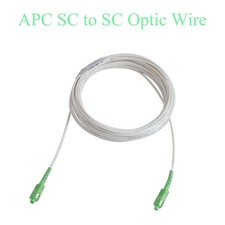 SC/APC to SC/APC Fiber Optic Wire Single Mode Optic Patch Cable 15M 20M 30M picture