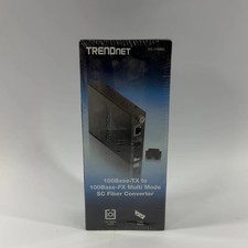 New Trendnet TFC-110MSC 100Base-TX to 100Base-FX Multi Mode SC Fiber Converter picture