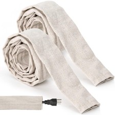 XMJY Linen Cord Cover, 2-Pack, 6ft picture