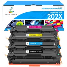 TRUE IMAGE Compatible Toner Cartridge Replacement for HP 202X CF500X CF500A ... picture