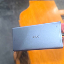 HODO USB-C Multiport Adapter HDMI DisplayPort VGA 3x USB 2.0 Gray Portable picture