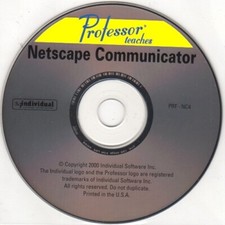 Professor Teaches Netscape Communicator (CD, 2000) for Windows -NEW CD in SLEEVE picture