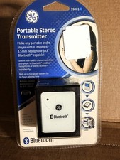 NEW GE Bluetooth Portable Stereo Transmitter 99001 Audio Wireless Adapter Box picture