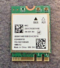 Lenovo OEM WiFi6 Wireless Card WLAN Bluetooth 5.3 Realtek RTL8852BE 5W10V25844 picture