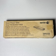 Genuine Xerox 106R02225 Magenta High-Capacity Toner Cartridge Phaser 6600 picture