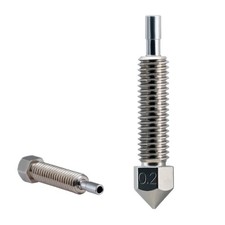 Microswiss Brass Plated Wear Resistant Nozzle For FlowTech Hotend .2mm picture