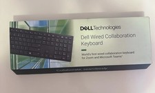 Dell KB525C Wired Collaboration Keyboard USB Full Size Copilot Key New Open Box picture