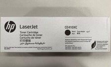 HP LaserJet CE410XC Black Genuine OEM Printer Toner Cartridge New picture