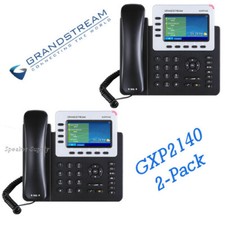 2 Grandstream GXP2140 Enterprise IP Phone 4 Line 4 SIP Conferencing Gigabit picture