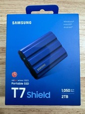 Samsung T7 Shield Portable SSD 2TB, USB 3.2 Gen 2 [BRAND NEW SEALED] picture
